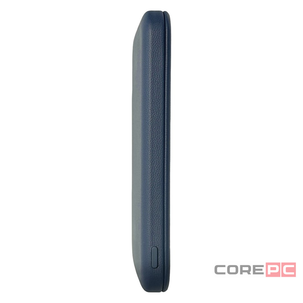 Powerbank магнитный с MagSafe Keephone Peekaboo 5000mAh кожаный синий