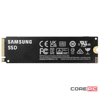 Твердотельный накопитель Samsung 4000 Gb 990 PRO (MZ-V9P4T0BW)