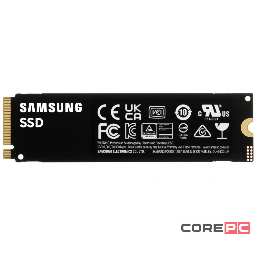 Твердотельный накопитель Samsung 4000 Gb 990 PRO (MZ-V9P4T0BW)