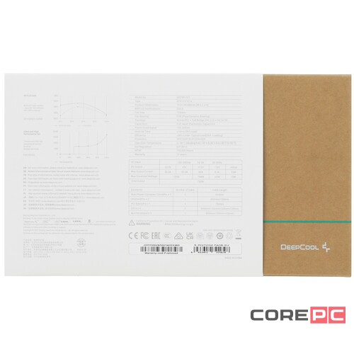 Блок питания Deepcool 750W PQ750M R-PQ750M-FA0B-EU