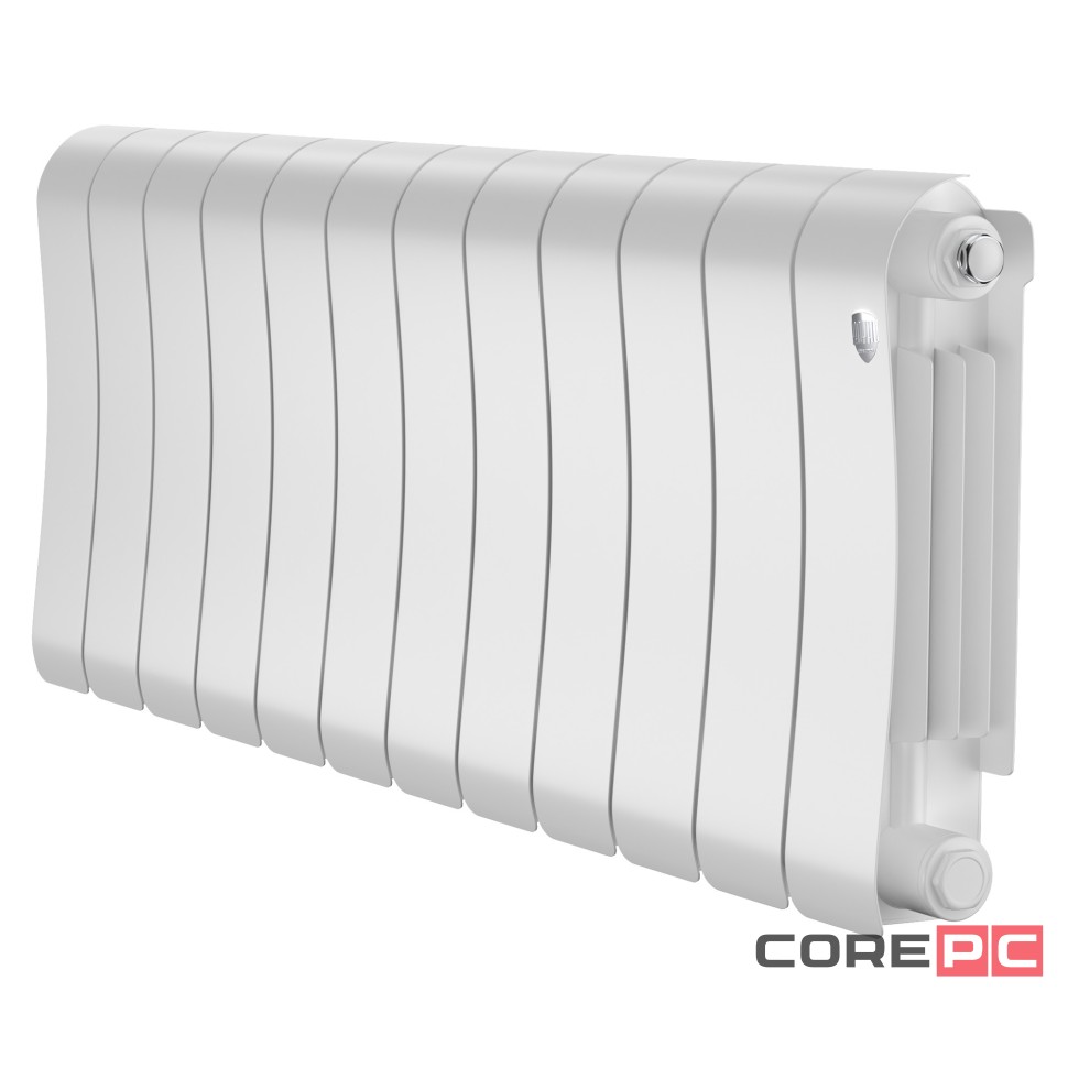 Радиатор биметаллический Royal Thermo Infinity 300 Bianco Traffico - 12 секц.