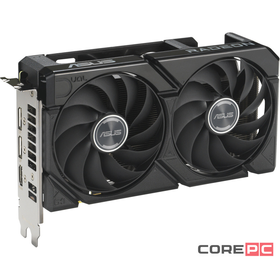 Видеокарта ASUS (DUAL-RX9060XT-8G) Radeon RX 9060 XT 8GB DUAL (90YV0MI1-M0NA00)