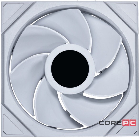 Вентилятор для корпуса Lian Li UNI FAN TL WIRELESS LCD 140 Reverse 14RTLLCD1W1W ARGB White (G99.14RTLLCD1W1W.R0)