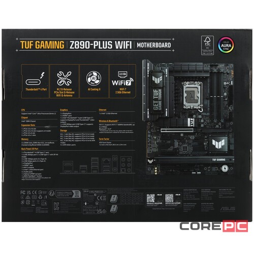 Материнская плата ASUS TUF GAMING Z890-PLUS WIFI (90MB1IQ0-M0EAY0)