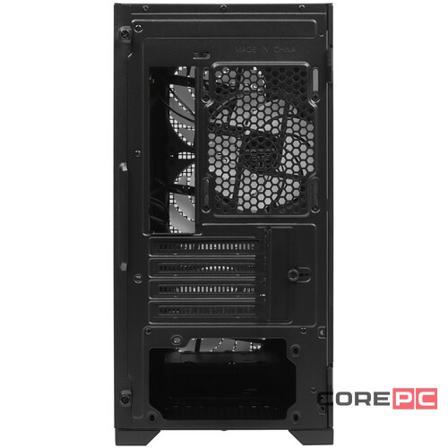 Компьютерный корпус Powercase BYTEFLOW Micro TG ARGB Black (CAMBFB-A4)