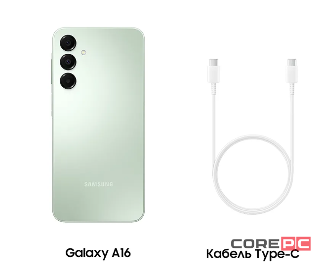 Samsung Galaxy A16 4/128Gb (SM-A165F/DS) (Light Green)