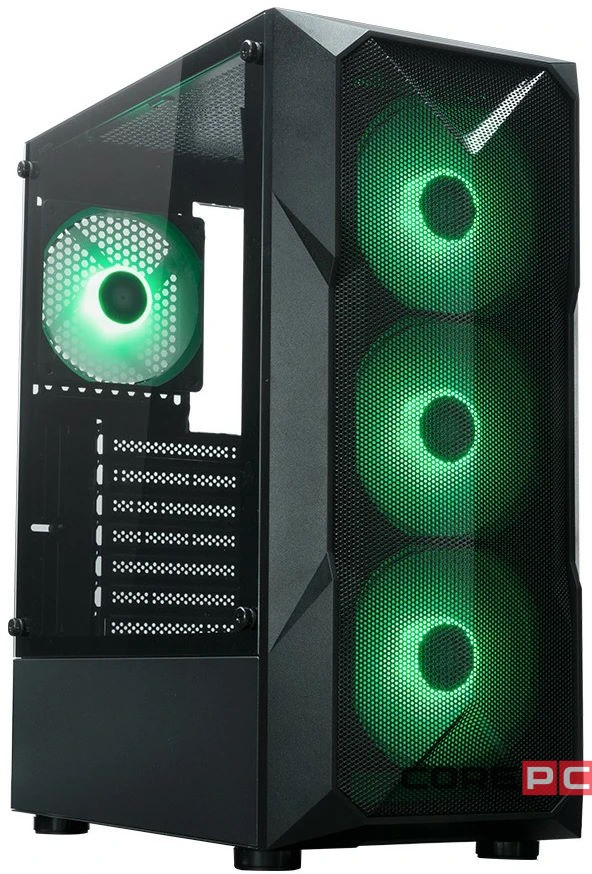 Компьютерный корпус XASTRA A304 4ARGB-C6 TG Black (A304-4FC12A-C6)