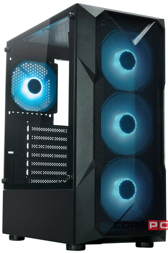 Компьютерный корпус XASTRA A304 4ARGB-C6 TG Black (A304-4FC12A-C6)