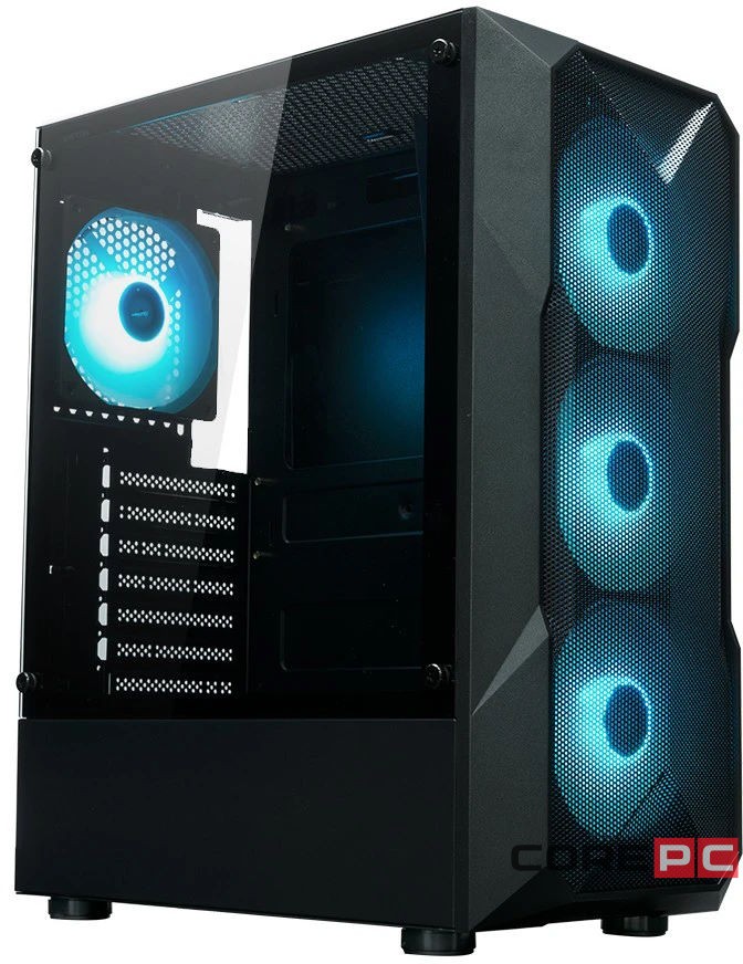 Компьютерный корпус XASTRA A304 4ARGB-C6 TG Black (A304-4FC12A-C6)