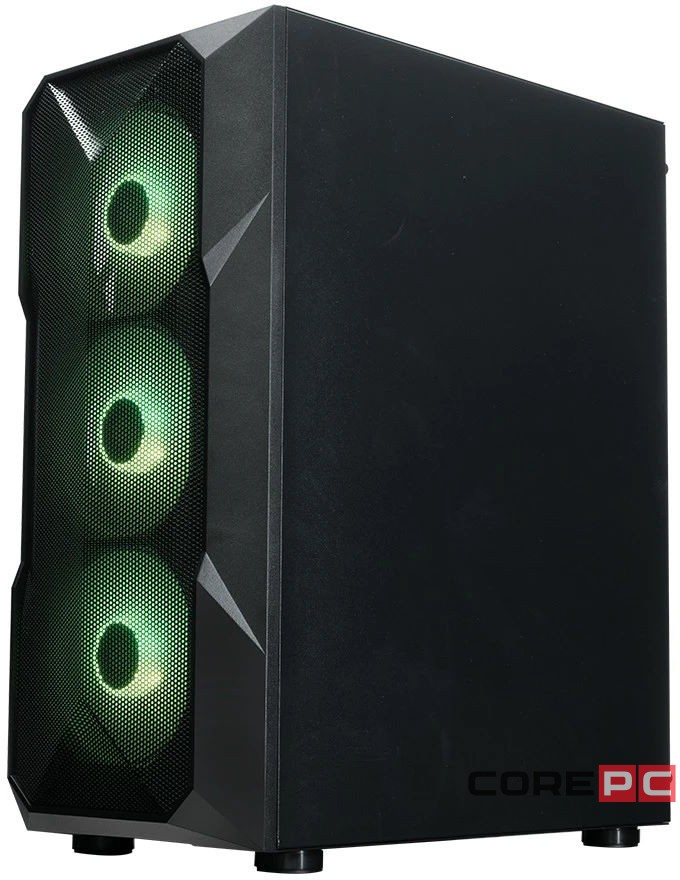 Компьютерный корпус XASTRA A304 4ARGB-C6 TG Black (A304-4FC12A-C6)