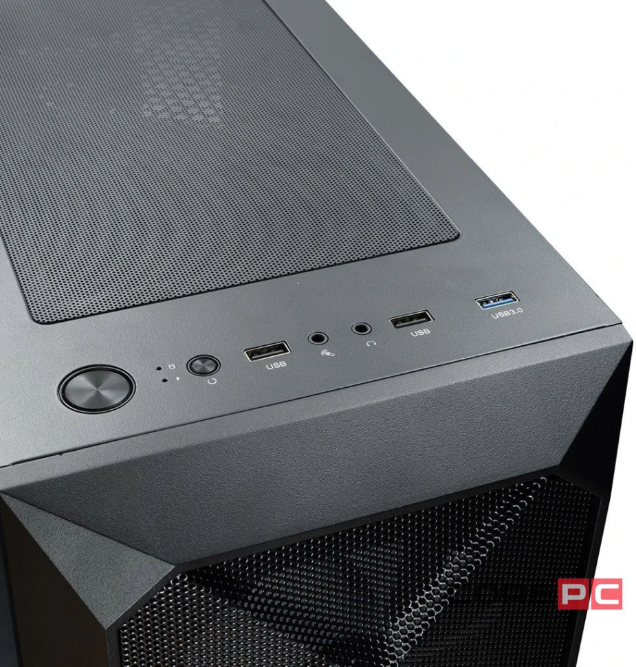 Компьютерный корпус XASTRA A304 4ARGB-C6 TG Black (A304-4FC12A-C6)