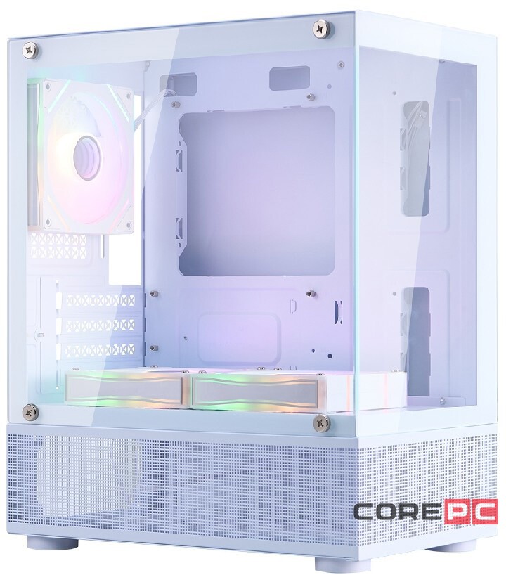 Компьютерный корпус 1STPLAYER MIKU Mi2-A ARGB White (Mi2-A-WH-2FC7R-W-1FC7-W)