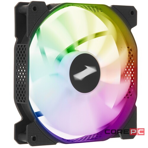 Вентилятор для корпуса 1STPLAYER F1-PLUS Black F1-PLUS-BK bulk