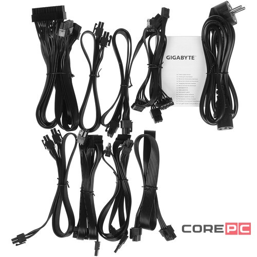 Блок питания Gigabyte 850W GP-UD850GM 28200-U85GP-2EUR PG5 16 Pin (PCIe 5.0 Connector Cable Details)