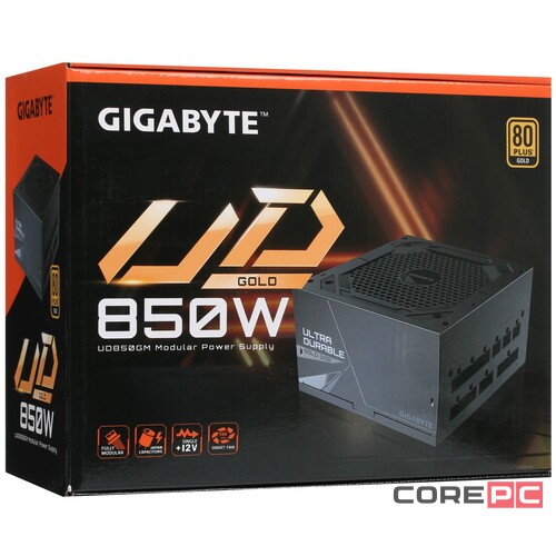 Блок питания Gigabyte 850W GP-UD850GM 28200-U85GP-2EUR PG5 16 Pin (PCIe 5.0 Connector Cable Details)