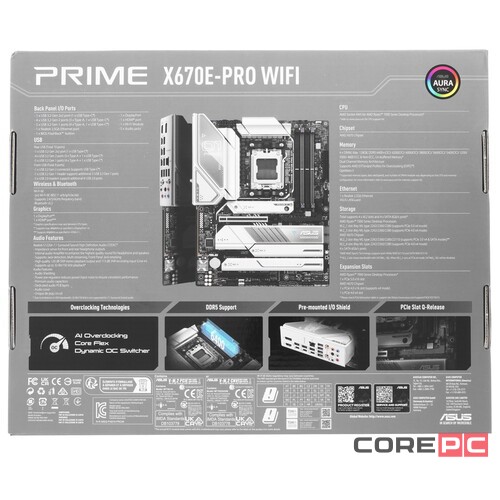 Материнская плата ASUS PRIME X670E-PRO WIFI 90MB1BL0-M0EAY0
