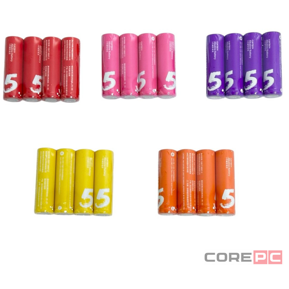 Батарейки CUKTECH AA 40 шт цветные