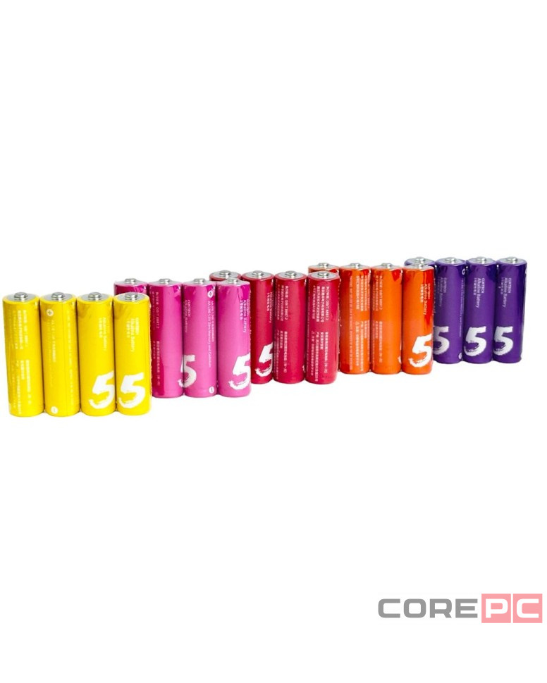 Батарейки CUKTECH AA 40 шт цветные