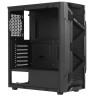 Компьютерный корпус ALSEYE TG Black (Warrior-B)