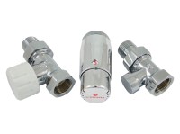 Комплект подключения SCHLOSSER STANDARD MINI 1/2quot; прямой, хром, с термоголовкой MINI М30х1,5