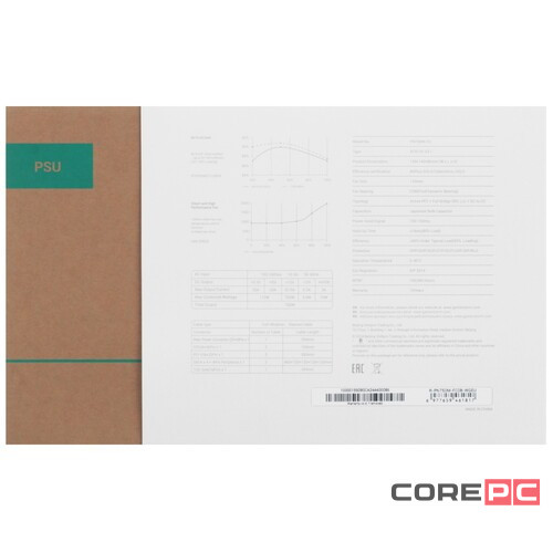 Блок питания Deepcool 750W PN750M White (R-PN750M-FC0W-WGEU) 16 Pin (PCIe 5.0 Connector Cable Details)