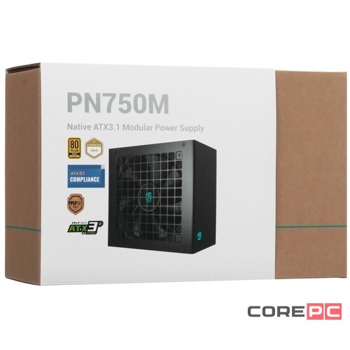 Блок питания Deepcool 750W PN750M White (R-PN750M-FC0W-WGEU) 16 Pin (PCIe 5.0 Connector Cable Details)