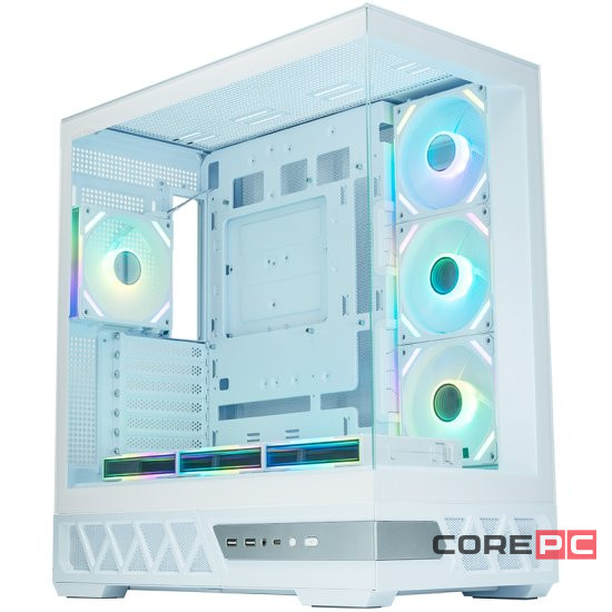 Компьютерный корпус XASTRA Q700 7ARGB-FS-C10-UC ARGB White (Q700-7FS12A-C10-UC-WH)