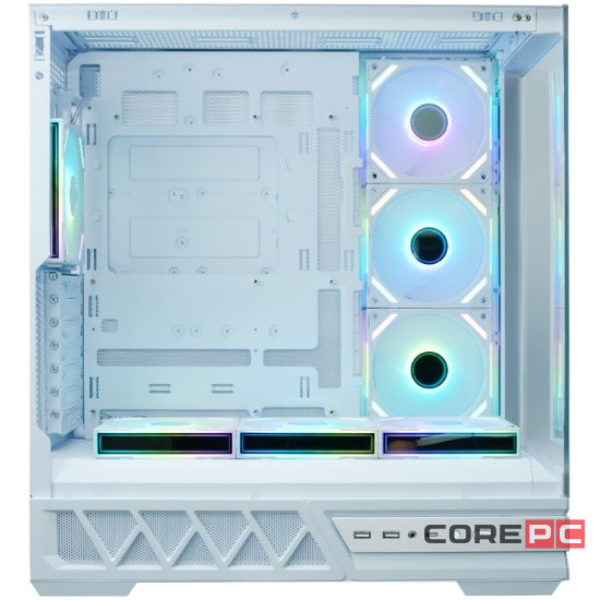 Компьютерный корпус XASTRA Q700 7ARGB-FS-C10-UC ARGB White (Q700-7FS12A-C10-UC-WH)