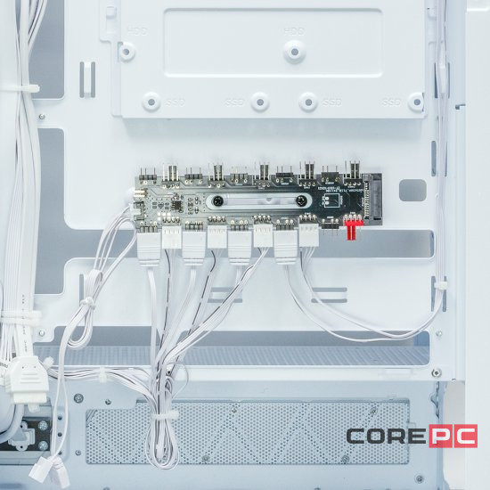 Компьютерный корпус XASTRA Q700 7ARGB-FS-C10-UC ARGB White (Q700-7FS12A-C10-UC-WH)