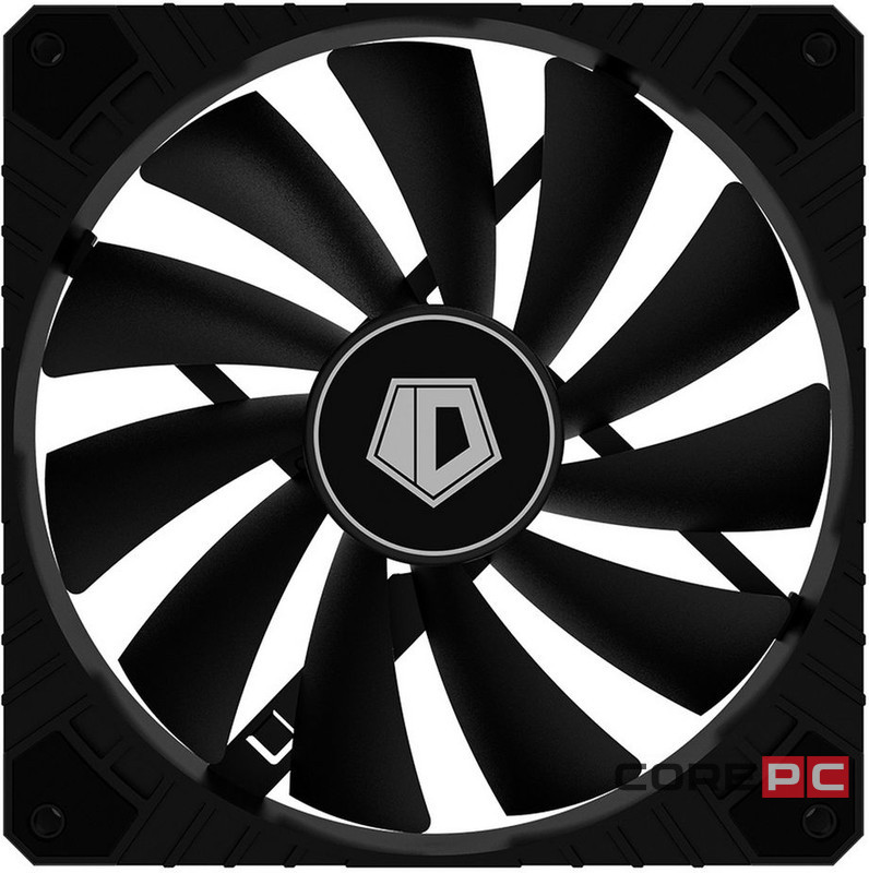 Вентилятор для корпуса  ID-COOLING WF-14025-XT Blade Black (WF-14025-XT-B)