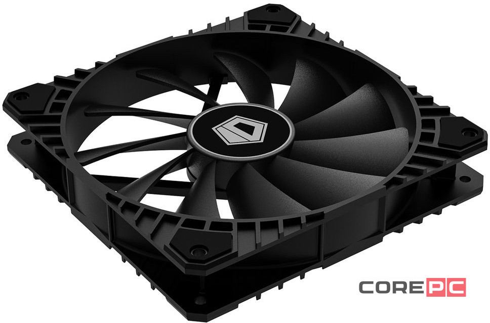 Вентилятор для корпуса  ID-COOLING WF-14025-XT Blade Black (WF-14025-XT-B)
