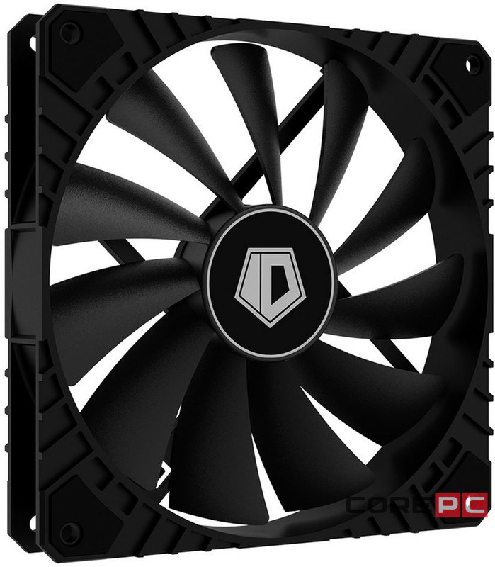 Вентилятор для корпуса  ID-COOLING WF-14025-XT Blade Black (WF-14025-XT-B)