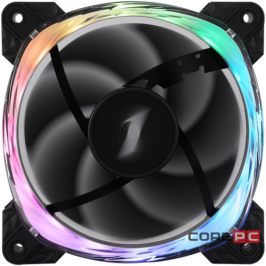 Вентилятор для корпуса 1STPLAYER FS7R Reverse ARGB Black (FS7R-BK)