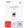 micro SDXC карта памяти Smartbuy 256GB Class 10 PRO U3 R/W:90/70 MB/s (с адаптером SD)