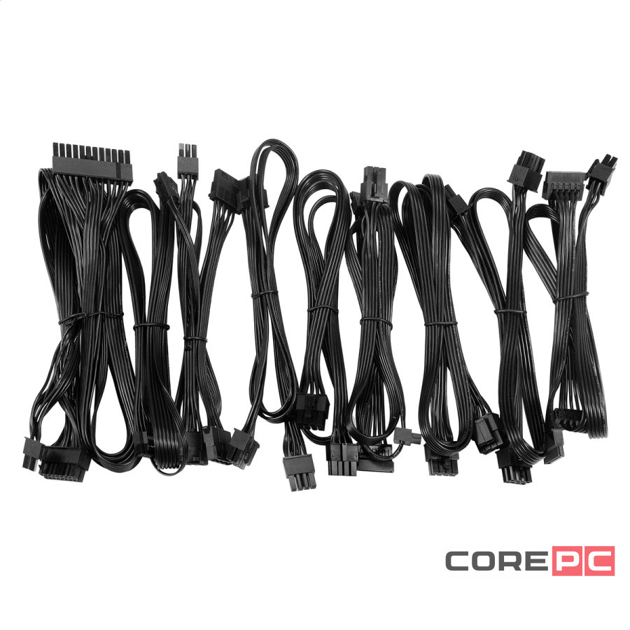 Блок питания ExeGate 1200W (EX297235RUS) 16 Pin (PCIe 5.0 Connector Cable Details)