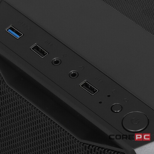 Компьютерный корпус Powercase MISTRAL Z4 MESH LED (CMIZB-L4)