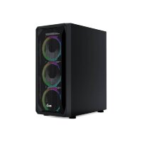 Компьютерный корпус Powercase MISTRAL Z4 MESH LED (CMIZB-L4)