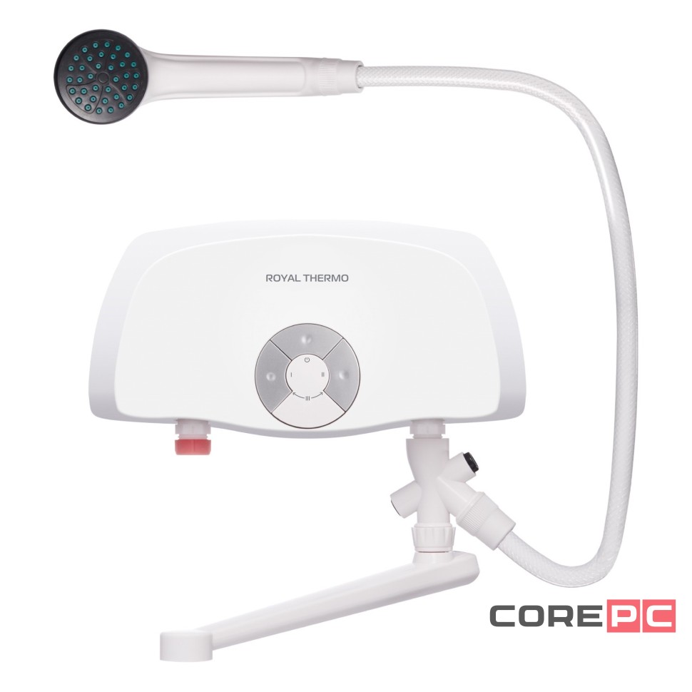 Водонагреватель проточный Royal Thermo SmartFix TS (5,5 kW) - кран+душ