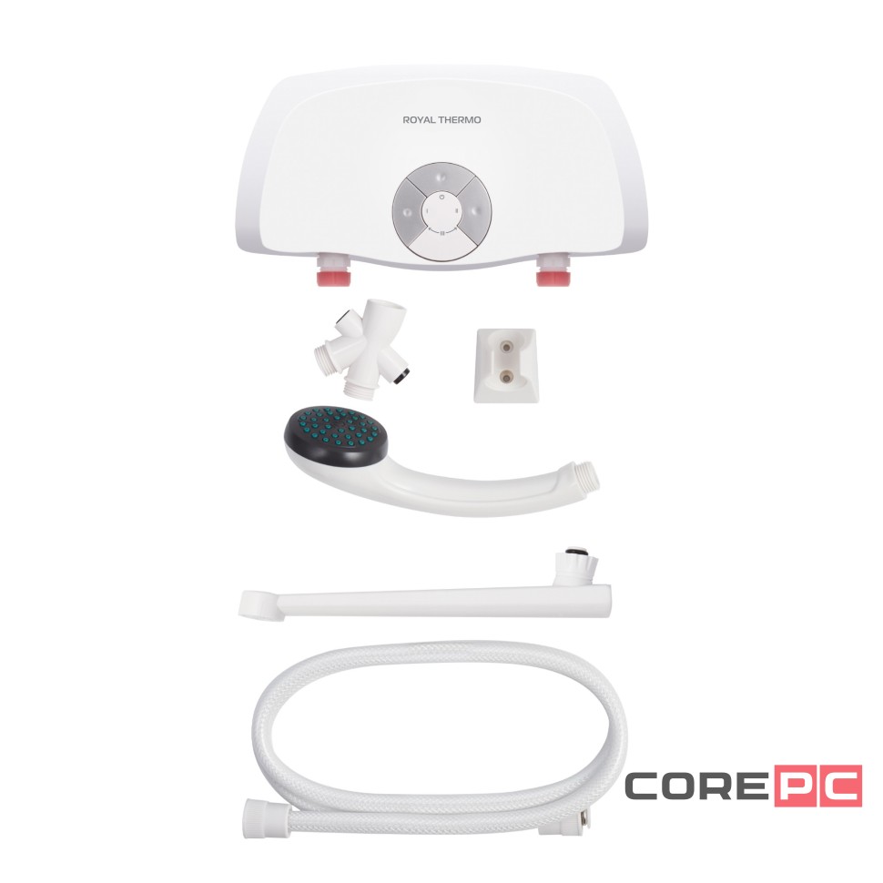 Водонагреватель проточный Royal Thermo SmartFix TS (5,5 kW) - кран+душ