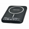 Powerbank магнитный с MagSafe Keephone Peekaboo 5000mAh кожаный черный