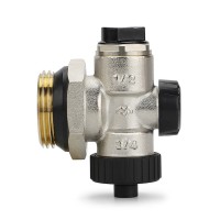 Группа концевая для коллектора VARMEGA VM15906 НР 1quot; с др.вентилем и руч. воздухотв.