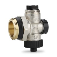 Группа концевая для коллектора VARMEGA VM15906 НР 1quot; с др.вентилем и руч. воздухотв.