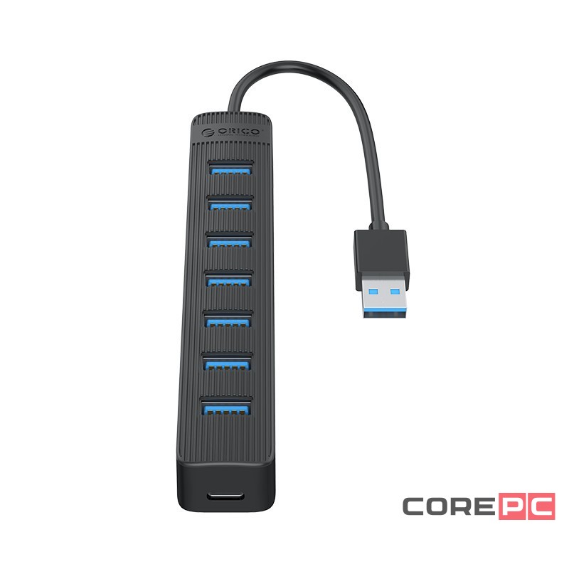 USB3.0 хаб Orico TWU3-7AB USB3.0x7 черный