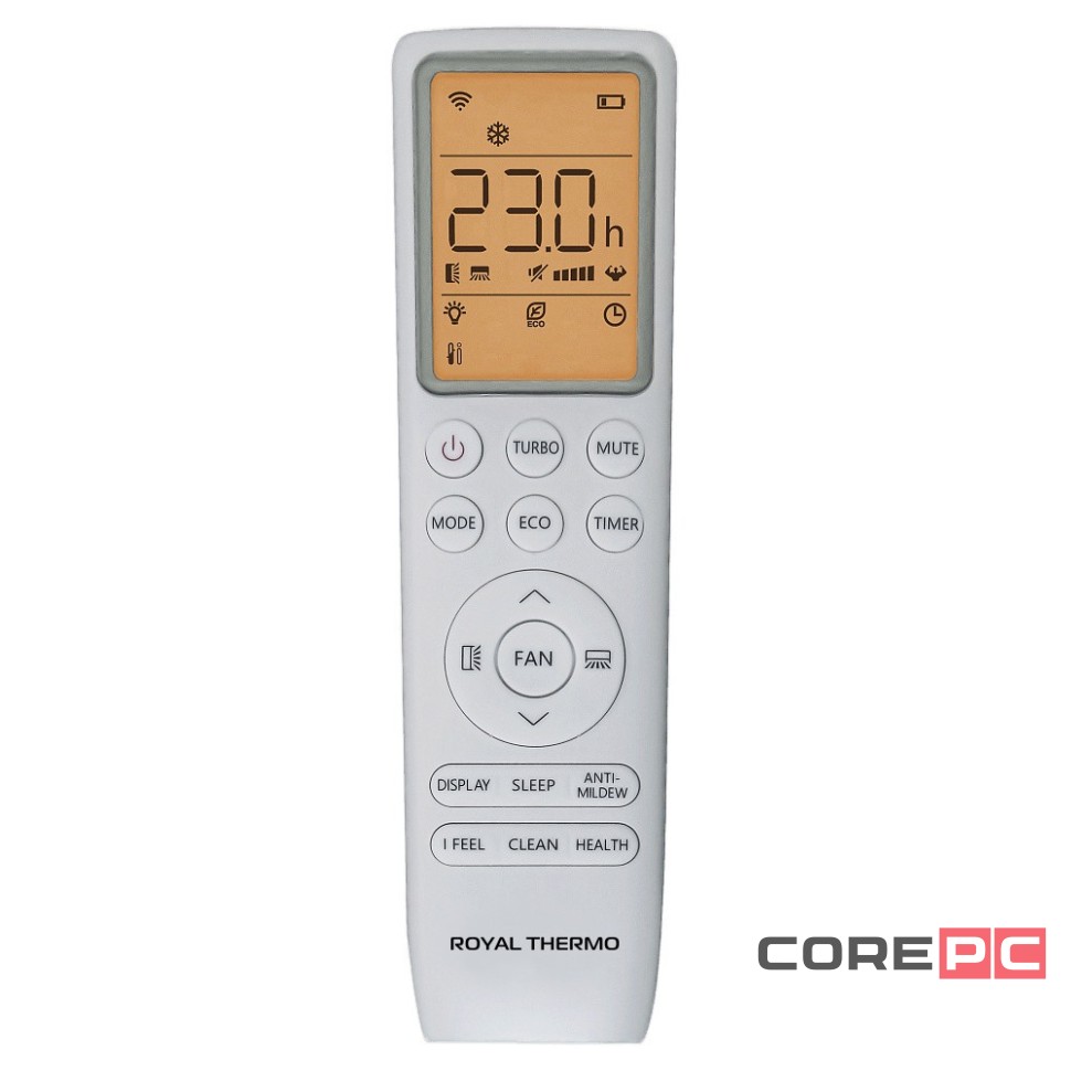 Сплит-система инверторного типа Royal Thermo Barocco DC RTBI-24HN8_V2/black комплект