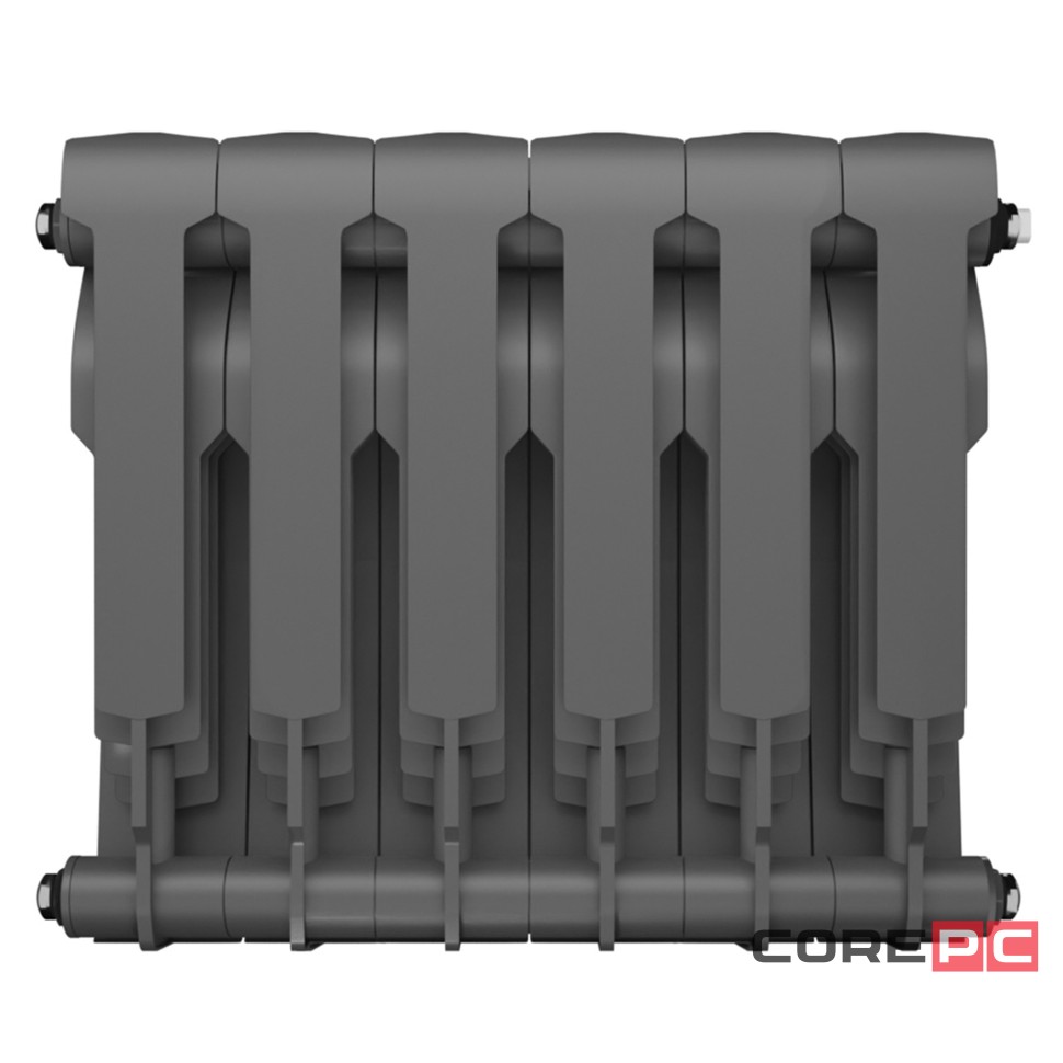 Радиатор Royal Thermo BiLiner 350 /Silver Satin - 6 секц.