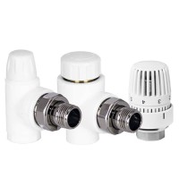 Комплект для радиатора TEBO бел. PP-R №3 1/2 (1/17), 030061111