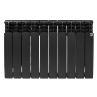 Радиатор Royal Thermo Revolution Bimetall 500 2.0/Noir Sable - 10 секц.