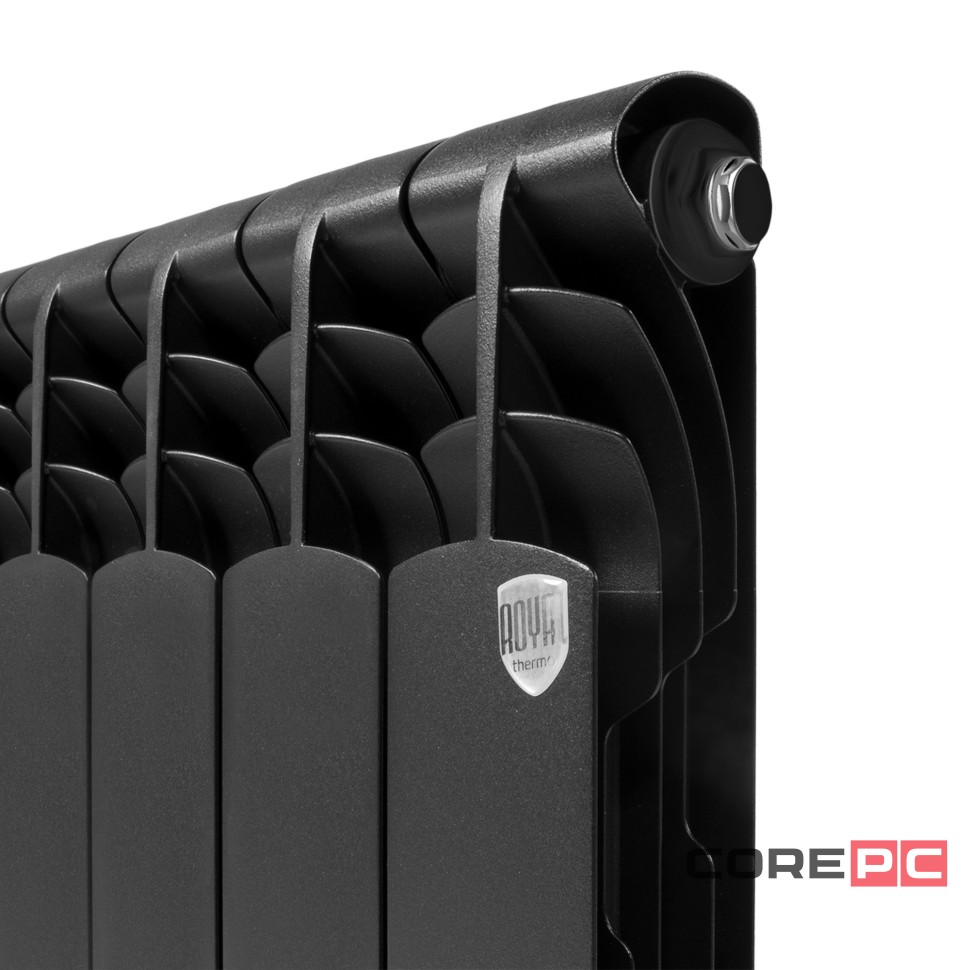 Радиатор Royal Thermo Revolution Bimetall 500 2.0/Noir Sable  -  10 секц.