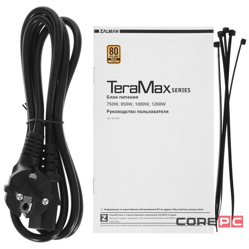 Блок питания Zalman 850W TERAMAX ZM850-TMX