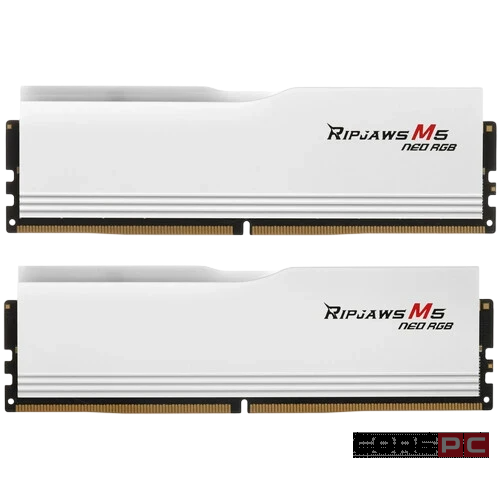 Оперативная память 96 Gb 6000 MHz G.Skill RIPJAWS M5 NEO RGB White (F5-6000J3036F48GX2-RM5NRW)